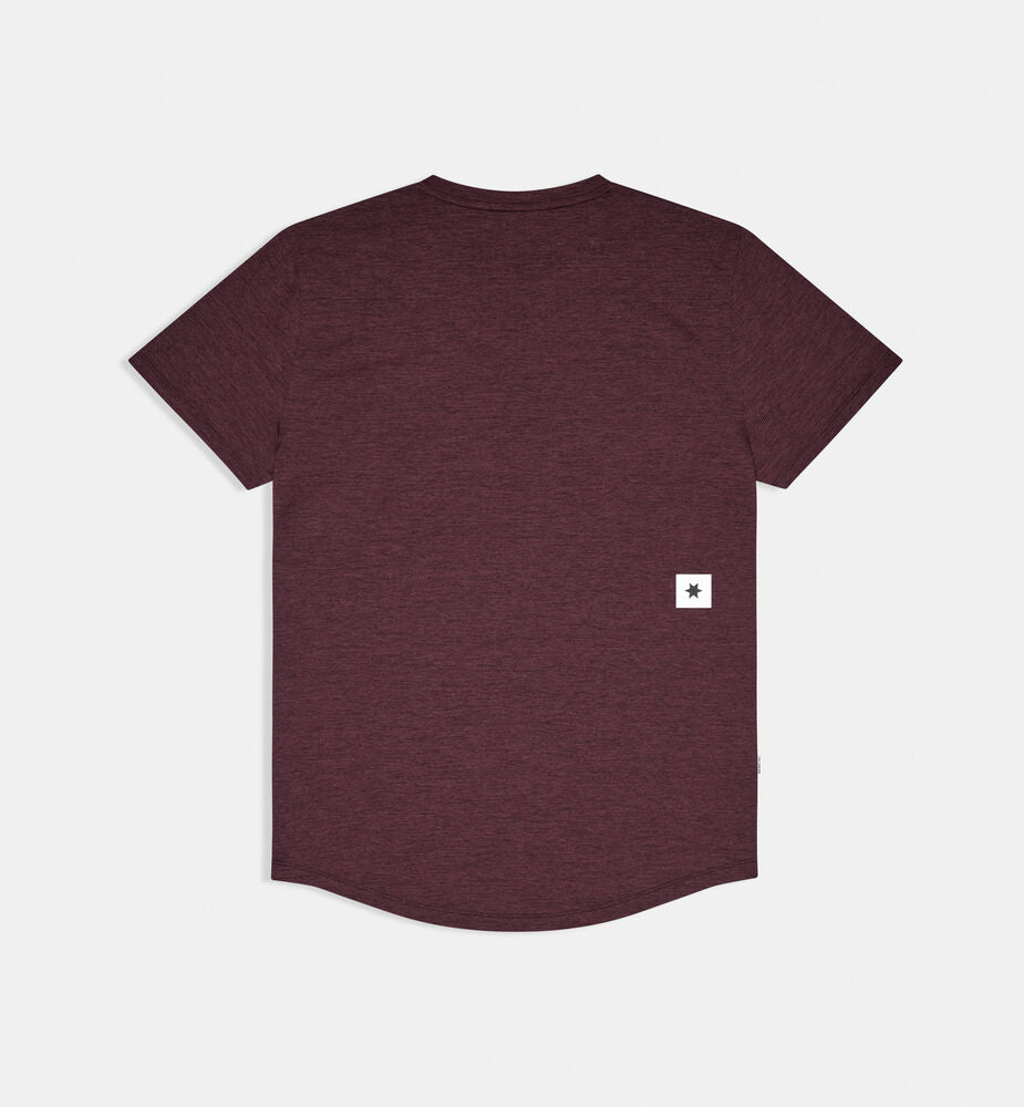 Saysky Clean Combat Pro T-shirt Burgundy