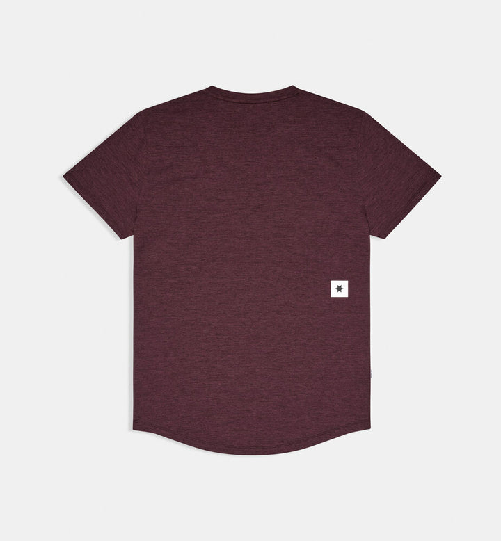 Saysky Clean Combat Pro T-shirt Burgundy