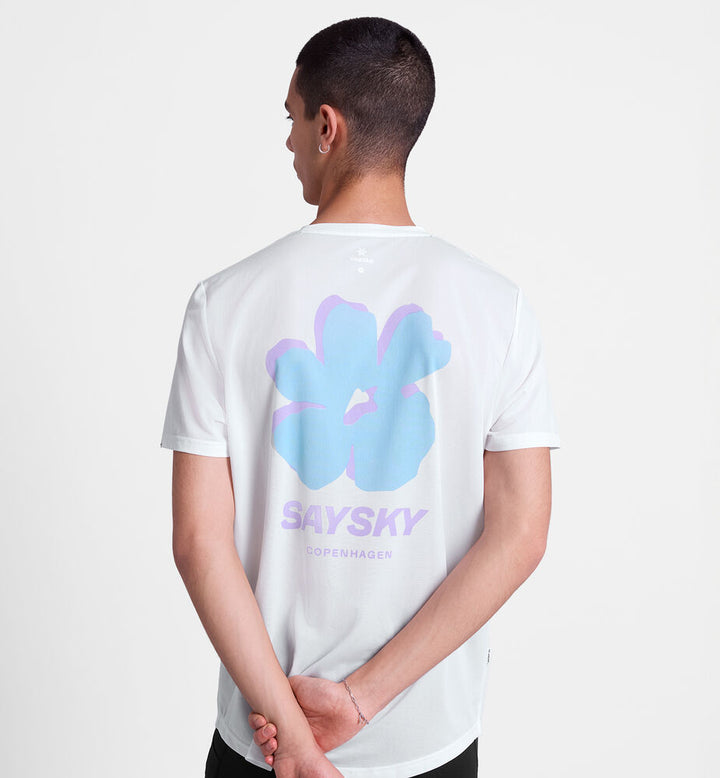 Saysky Flower Combat T-Shirt White