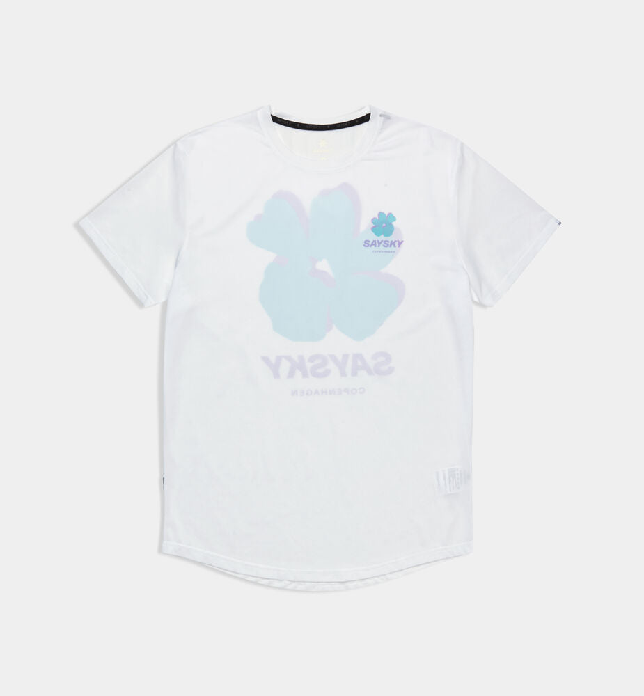 Saysky Flower Combat T-Shirt White