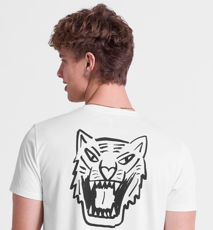 Saysky Tiger Combat Pro T-shirt White