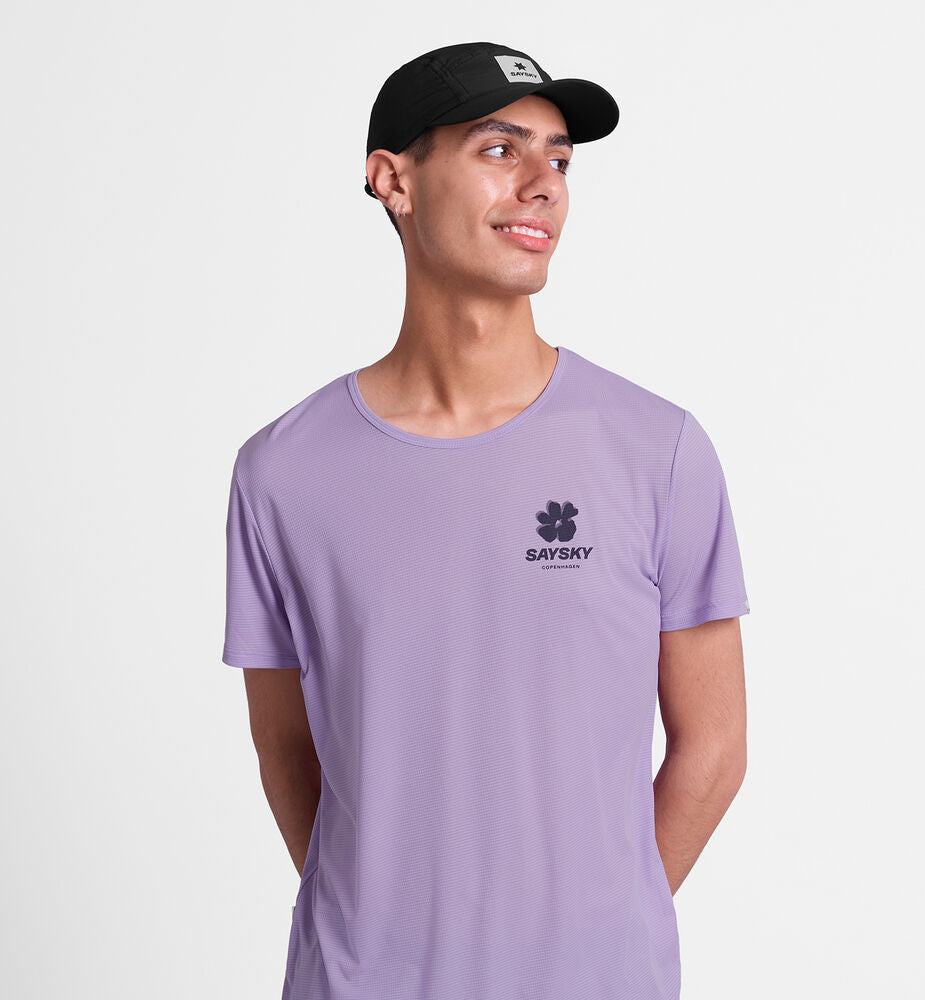 Saysky Flower Flow T-shirt Purple