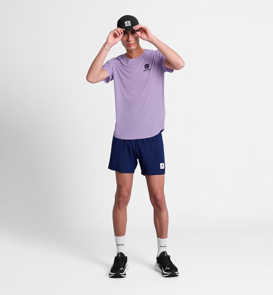 Saysky Flower Flow T-shirt Purple