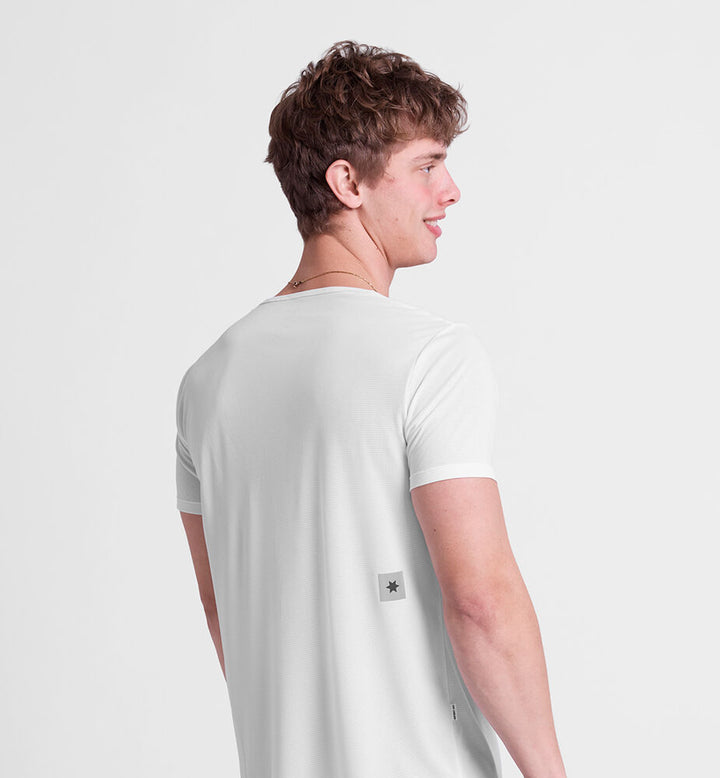 Saysky Zig Zag Flow T-shirt White