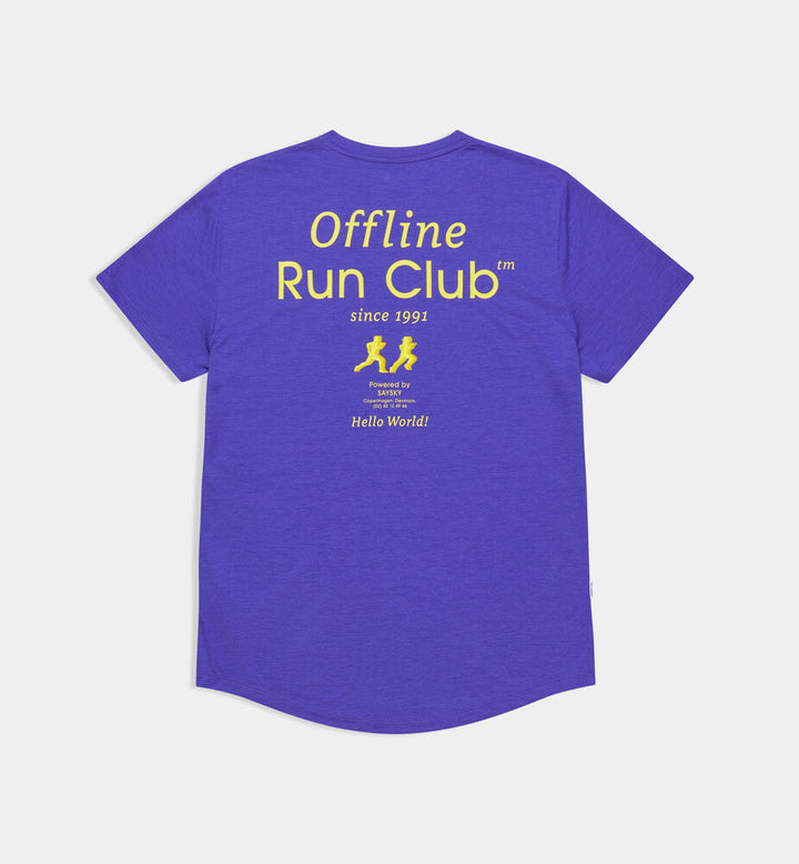 Saysky Statement Combat Pro T-shirt Purple