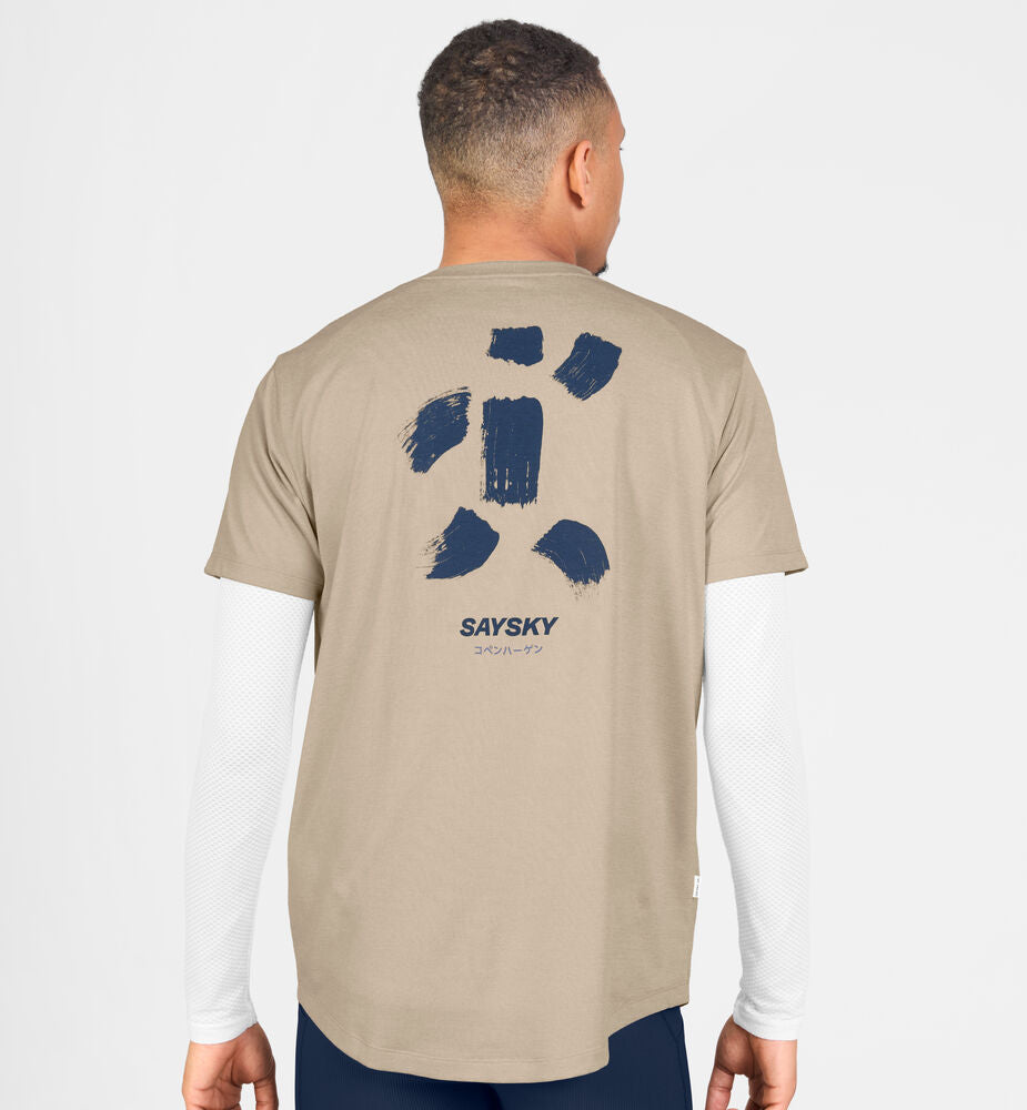 Saysky Statement Combat Pro T-shirt Sand