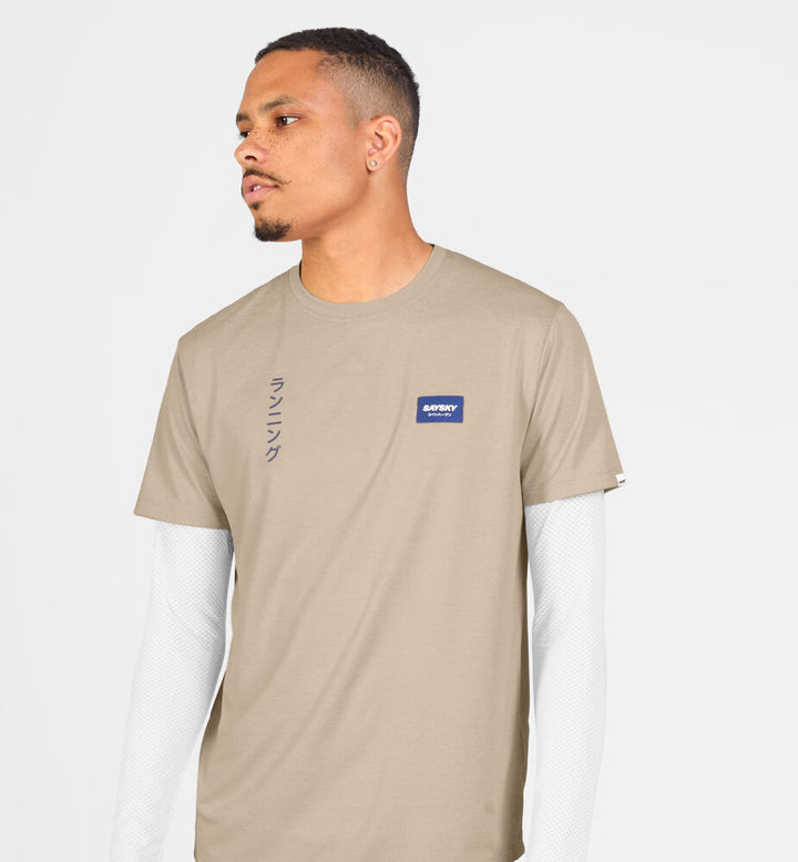 Saysky Statement Combat Pro T-shirt Sand