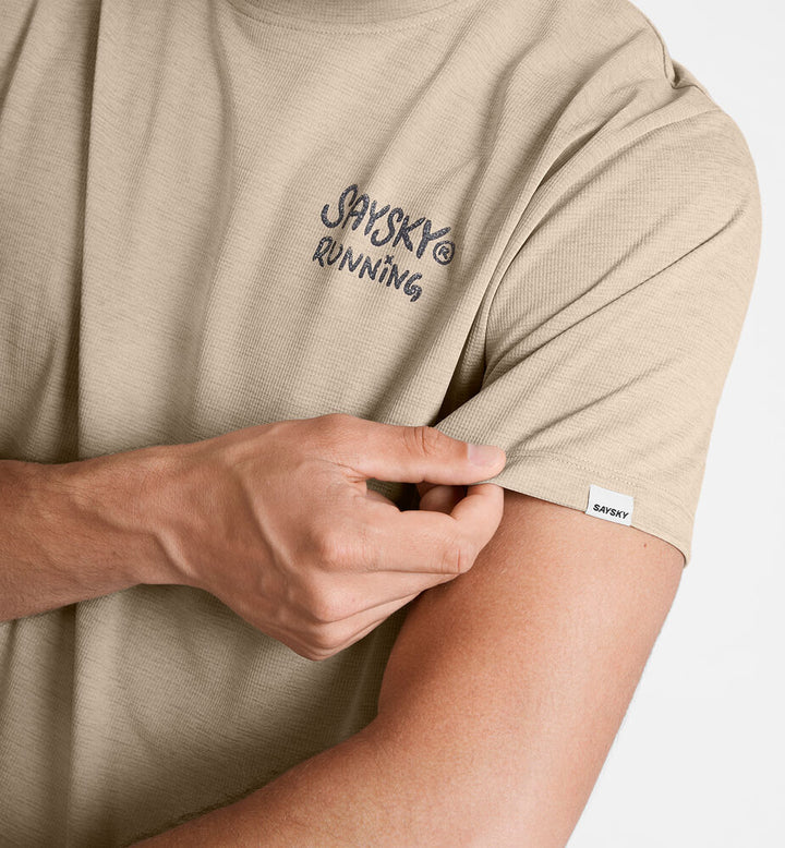 Saysky Statement Combat Pro T-shirt Sand