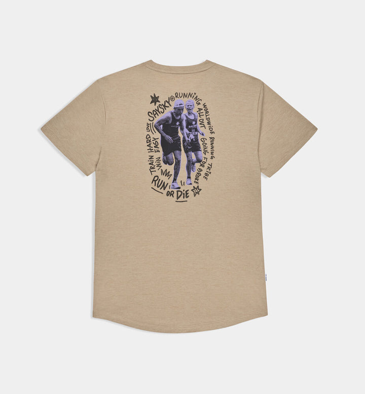 Saysky Statement Combat Pro T-shirt Sand