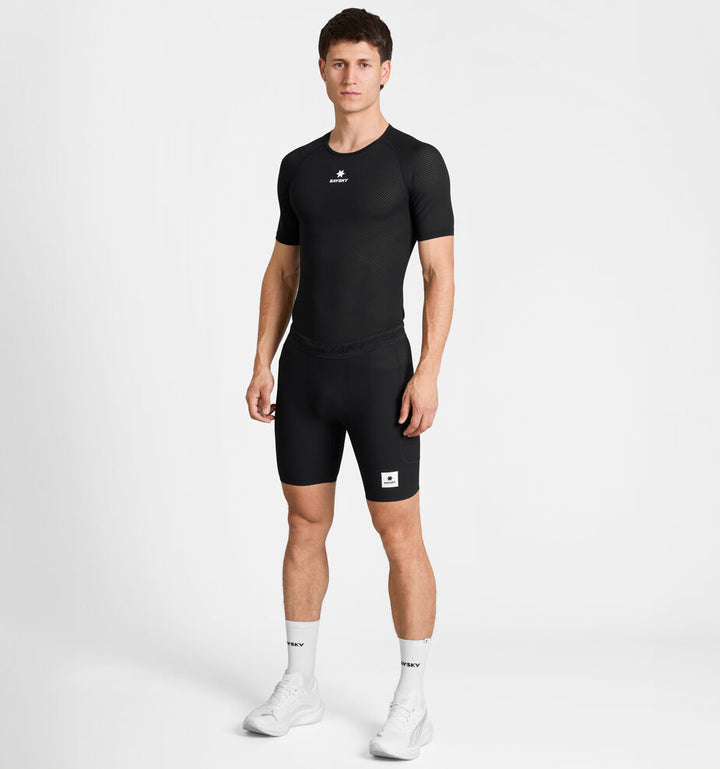 Saysky Mesh Base Layer T-Shirt Black