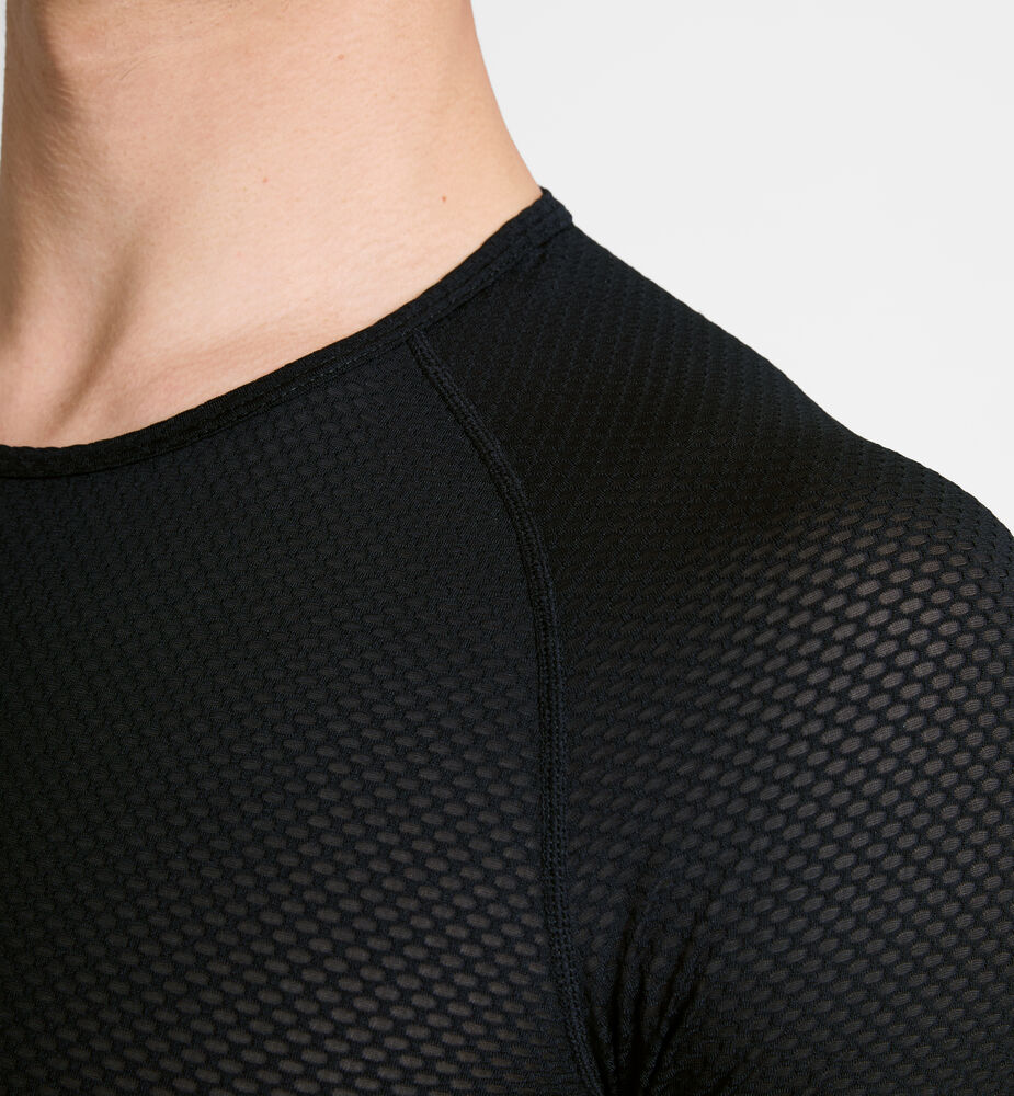 Saysky Mesh Base Layer T-Shirt Black