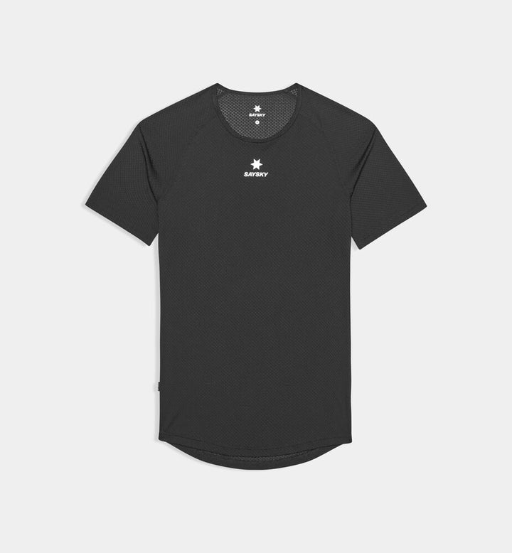 Saysky Mesh Base Layer T-Shirt Black