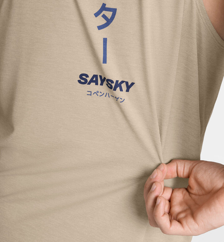 Saysky Statement Combat Pro Singlet Sand