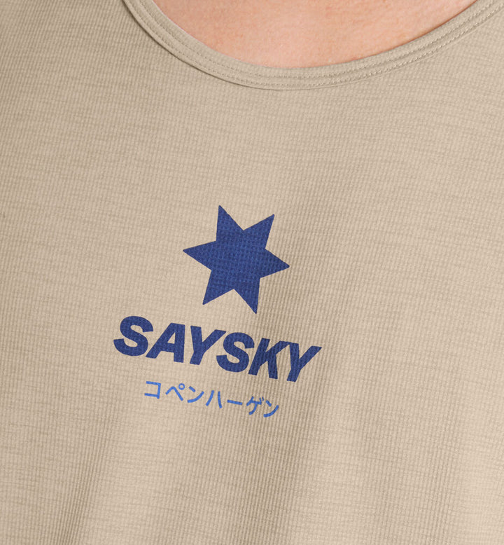 Saysky Statement Combat Pro Singlet Sand