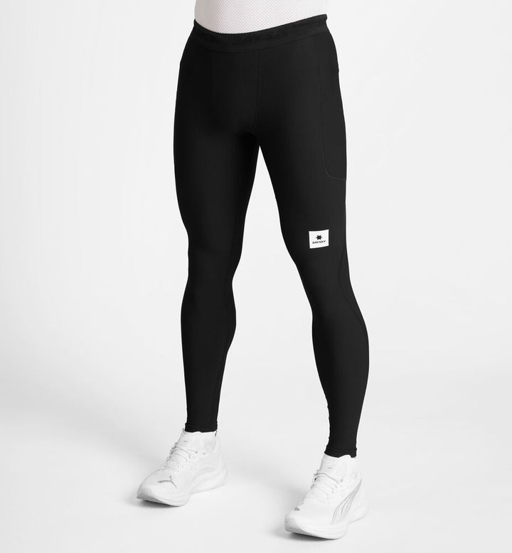 Saysky Combat+ Rib Long Tights Black