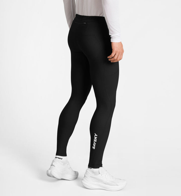 Saysky Combat+ Rib Long Tights Black