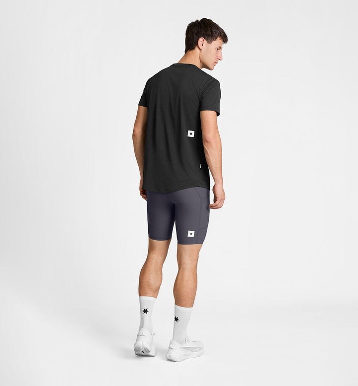 Saysky Combat+ Rib Short Tights 8" Grey