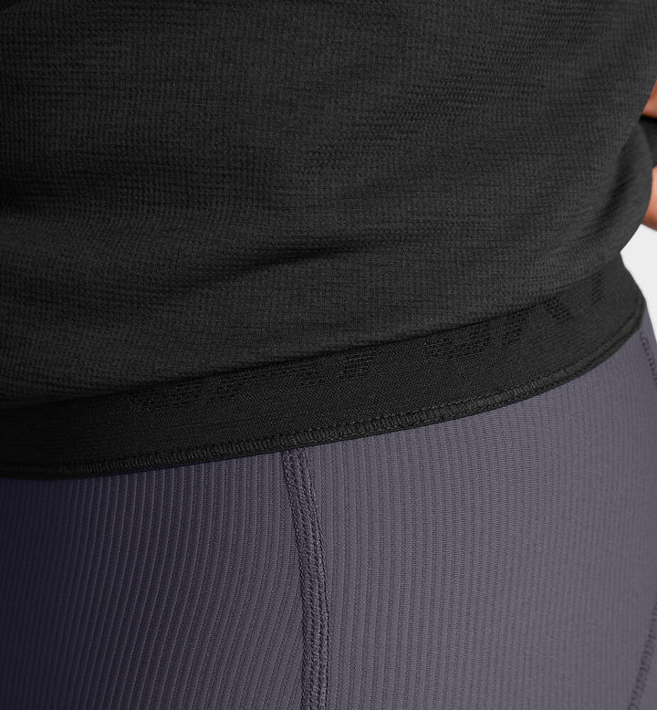 Saysky Combat+ Rib Short Tights 8" Grey