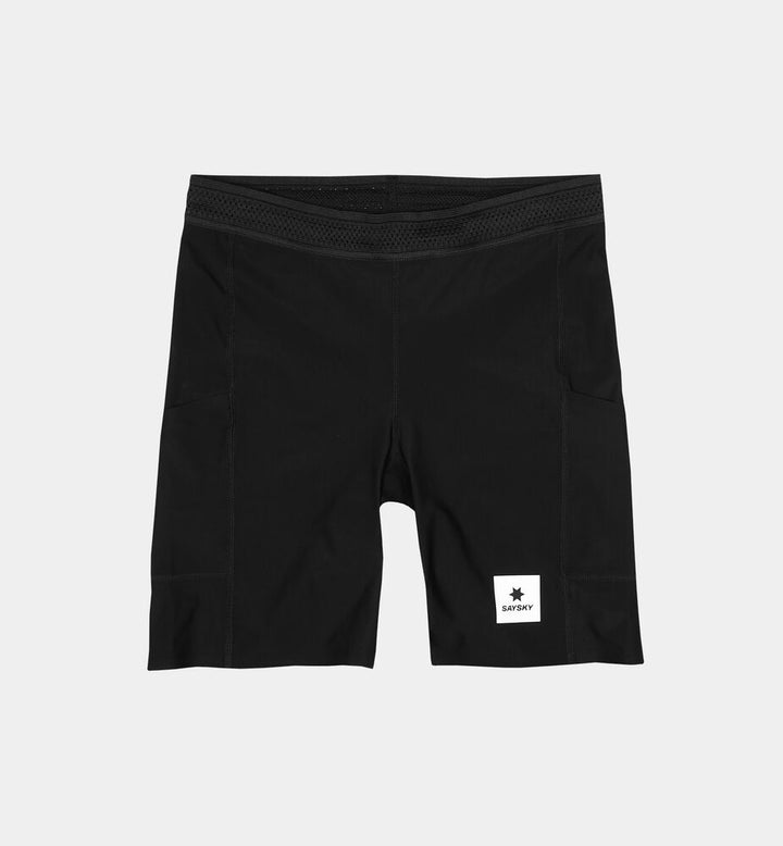 Saysky Flow+ Race Short Tights 7" Black