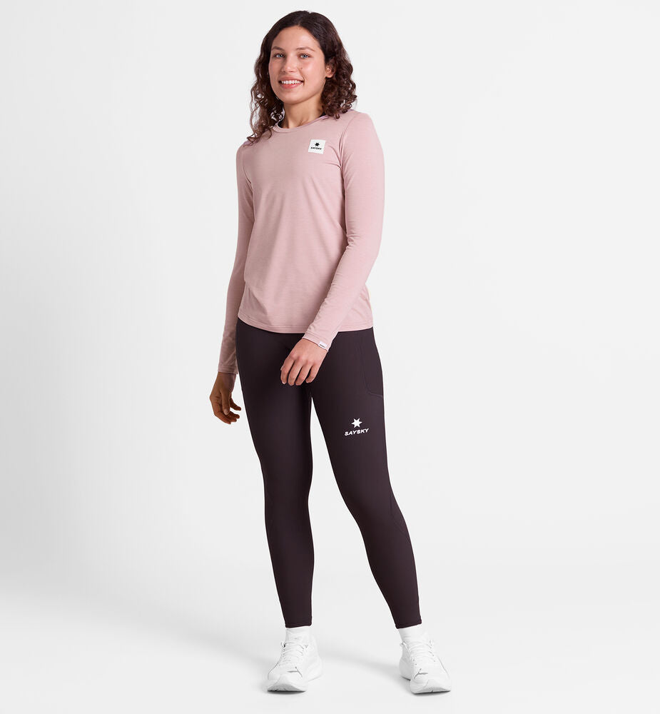 Saysky W Clean Pace Long Sleeve Pink