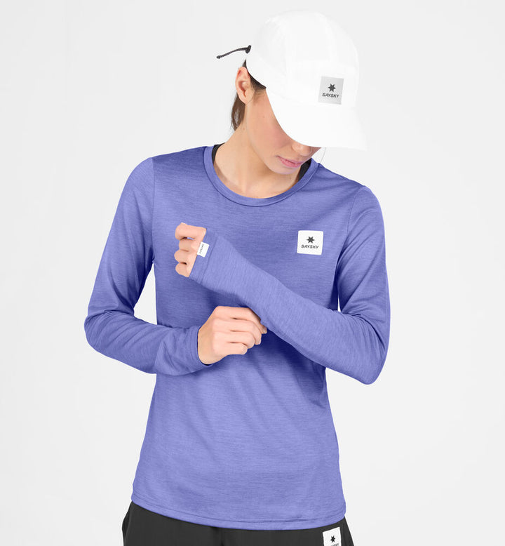 Saysky W Clean Pace Long Sleeve Purple