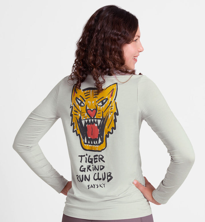 Saysky W Tiger Pace Long Sleeve Grey