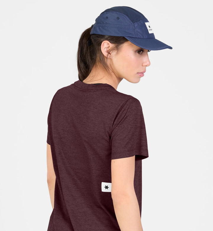 Saysky W Clean Combat Pro T-shirt Burgundy