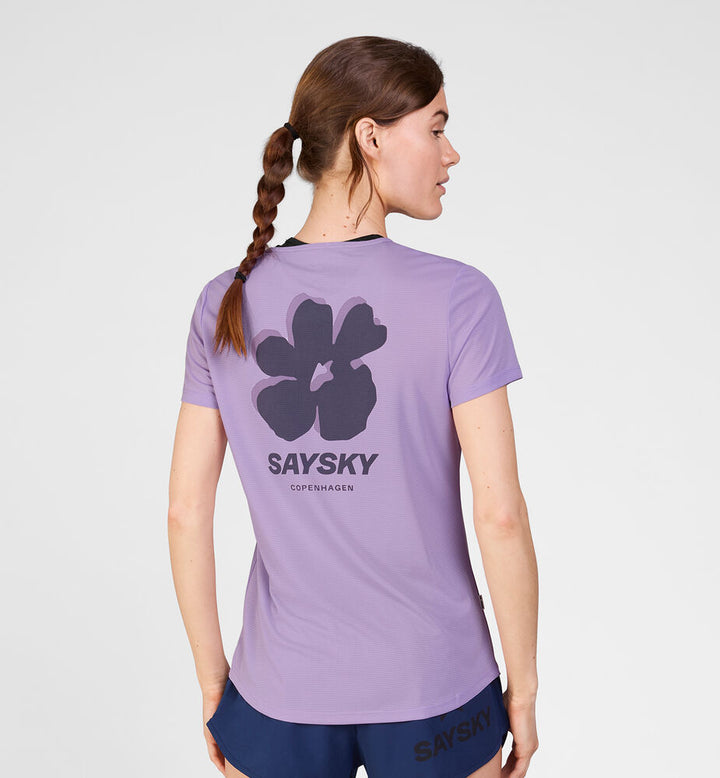 Saysky W Flower Flow T-Shirt Purple