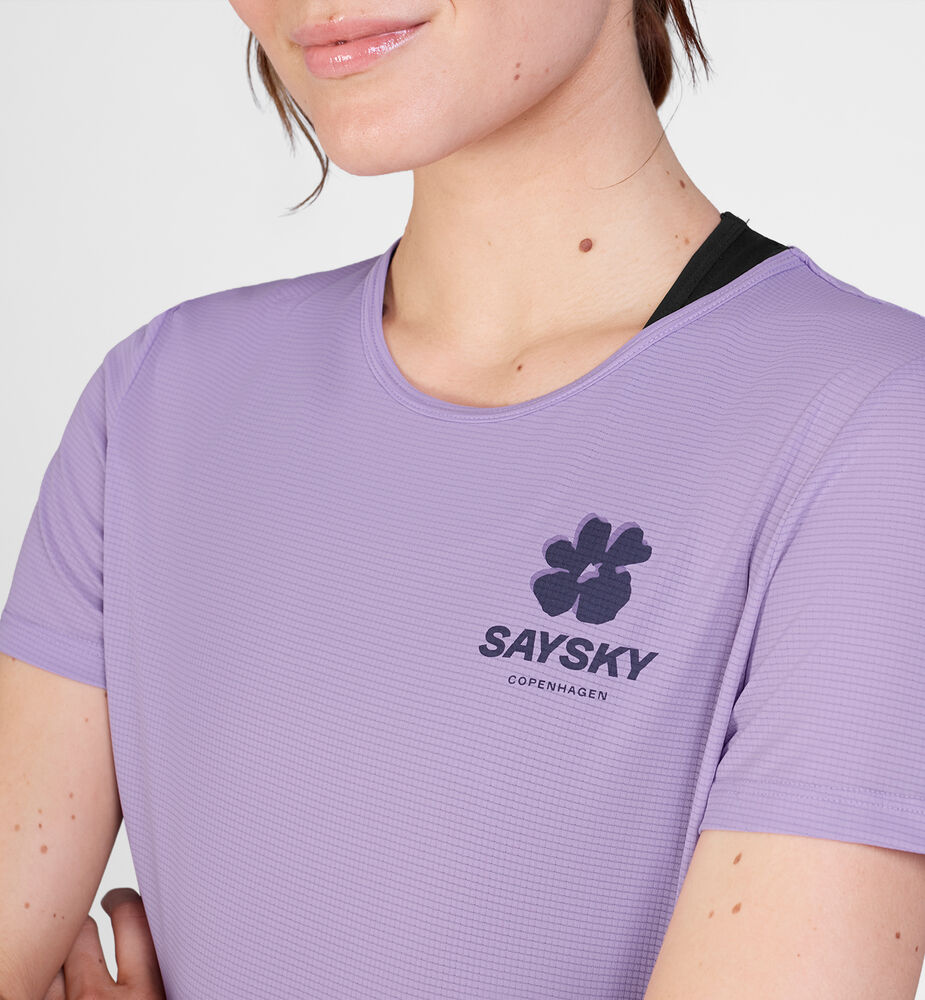 Saysky W Flower Flow T-Shirt Purple