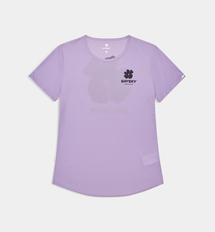 Saysky W Flower Flow T-Shirt Purple