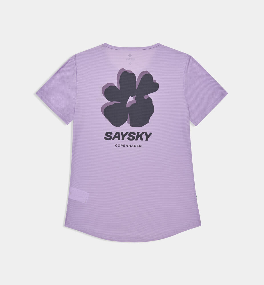 Saysky W Flower Flow T-Shirt Purple