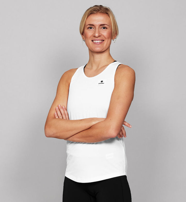 Saysky W Clean Combat Pro Singlet White