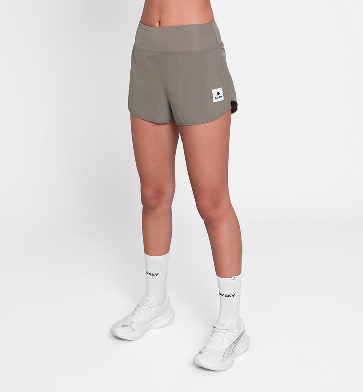 Saysky W Pace Shorts 3" Taupe