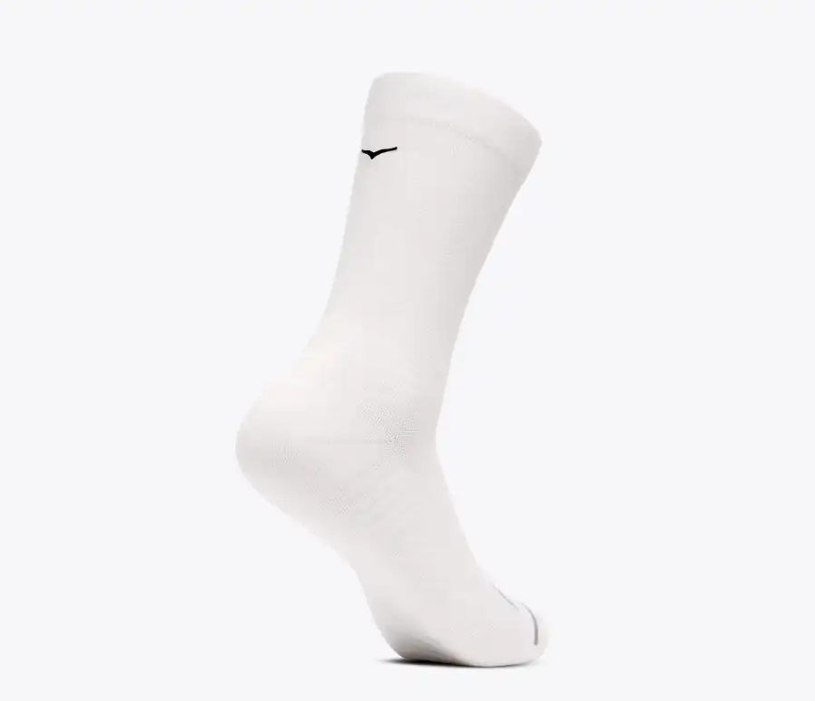 Hoka U CREW RUN SOCK 3-PACK White / White / White