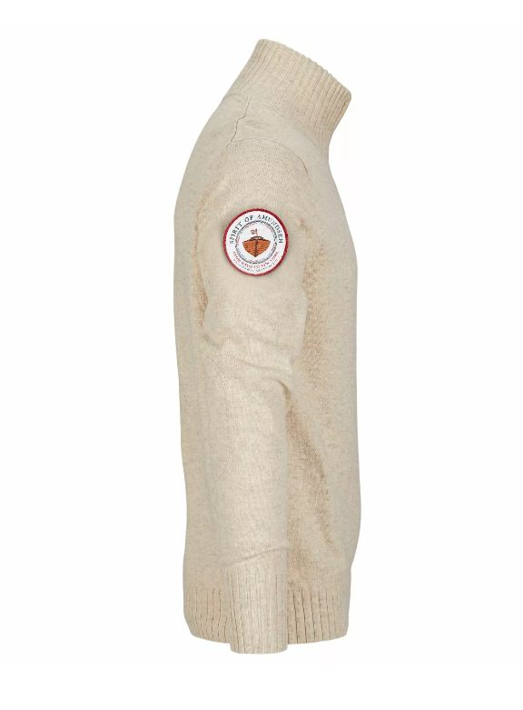 Amundsen Sports Deck Half Zip Mens Warm Sand