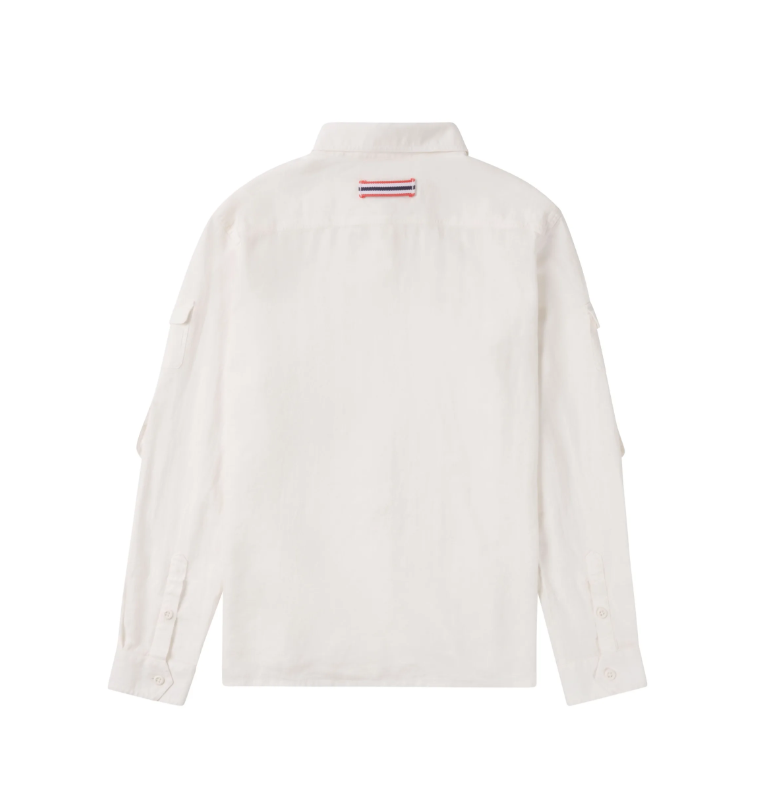 Amundsen Sports Traveller's Linen Shirt Womens White
