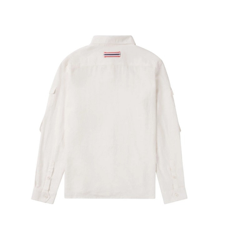 Amundsen Sports Traveller's Linen Shirt Womens White