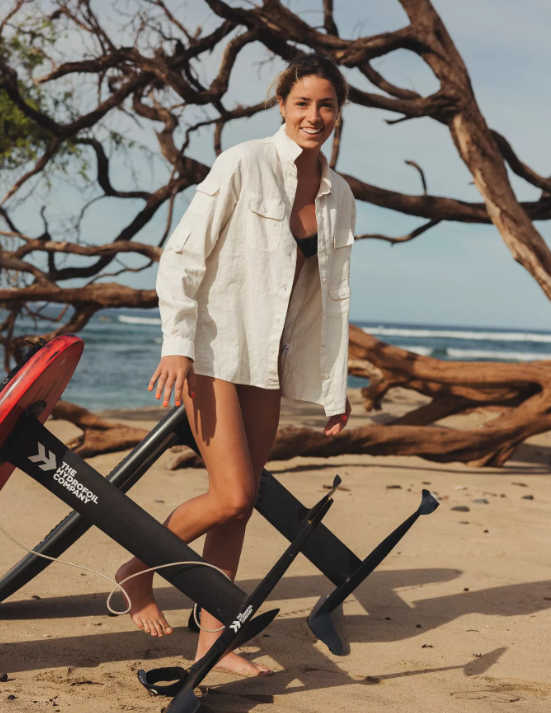 Amundsen Sports Traveller's Linen Shirt Womens White