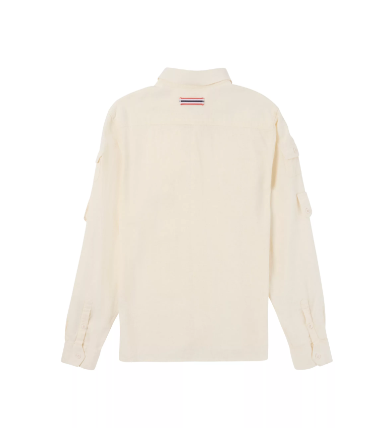 Amundsen Sports Traveller's Linen Shirt Mens White