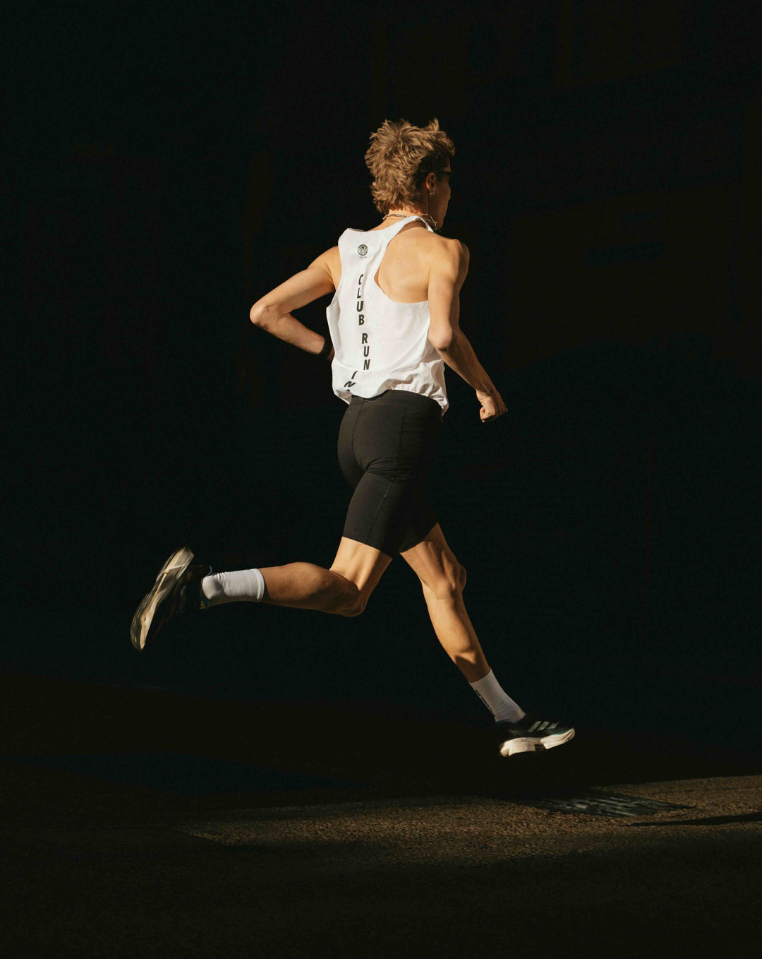 YMR Track Club Stockholm Men's Speed Singlet White