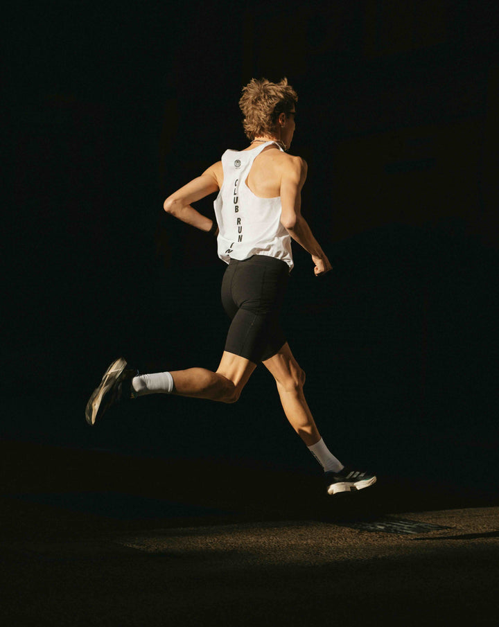 YMR Track Club Stockholm Men's Speed Singlet White