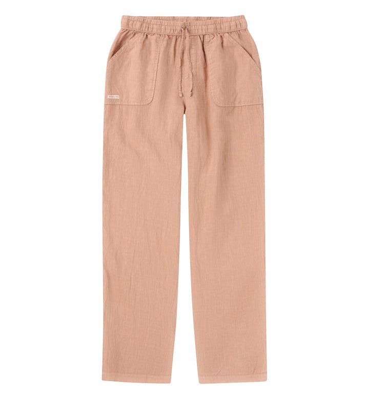 Amundsen Sports Safari Linen Pants Womens Apricot