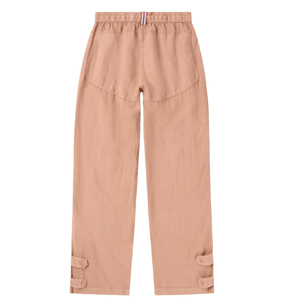 Amundsen Sports Safari Linen Pants Womens Apricot