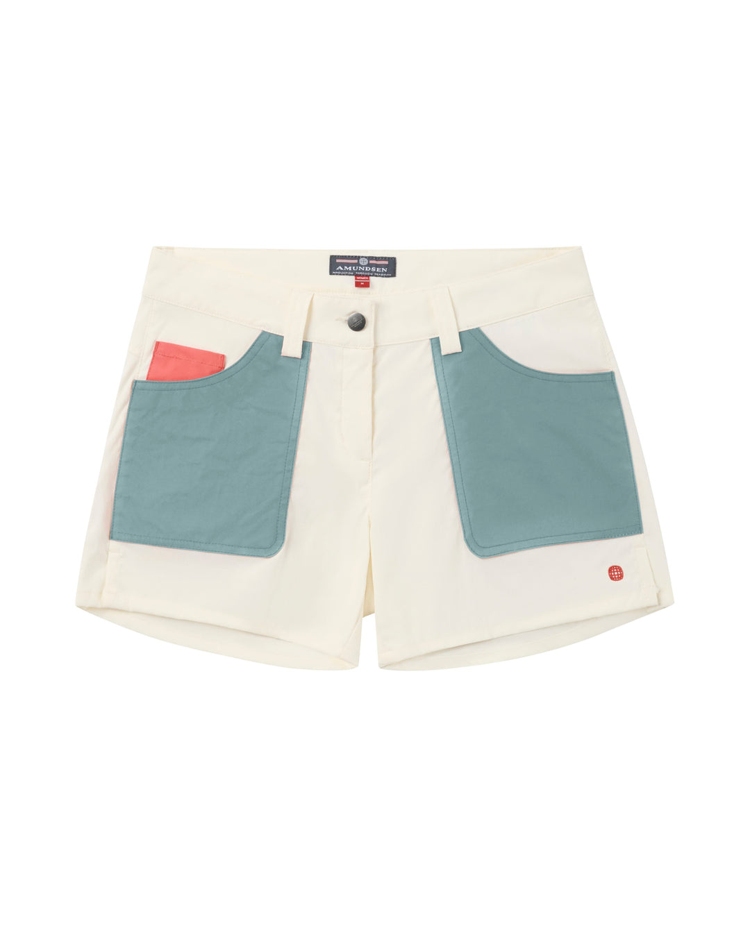 Amundsen Sports 5Incher Field Shorts Womens Offwhite/Stormy Blue