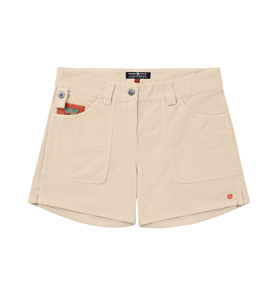 Amundsen Sports 5Incher Concord G.Dyed Shorts Womens Warm Sand