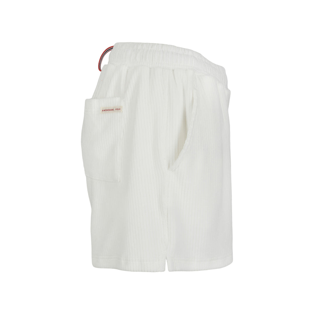 Amundsen Sports 4Incher Comfy Cord Shorts Womens White