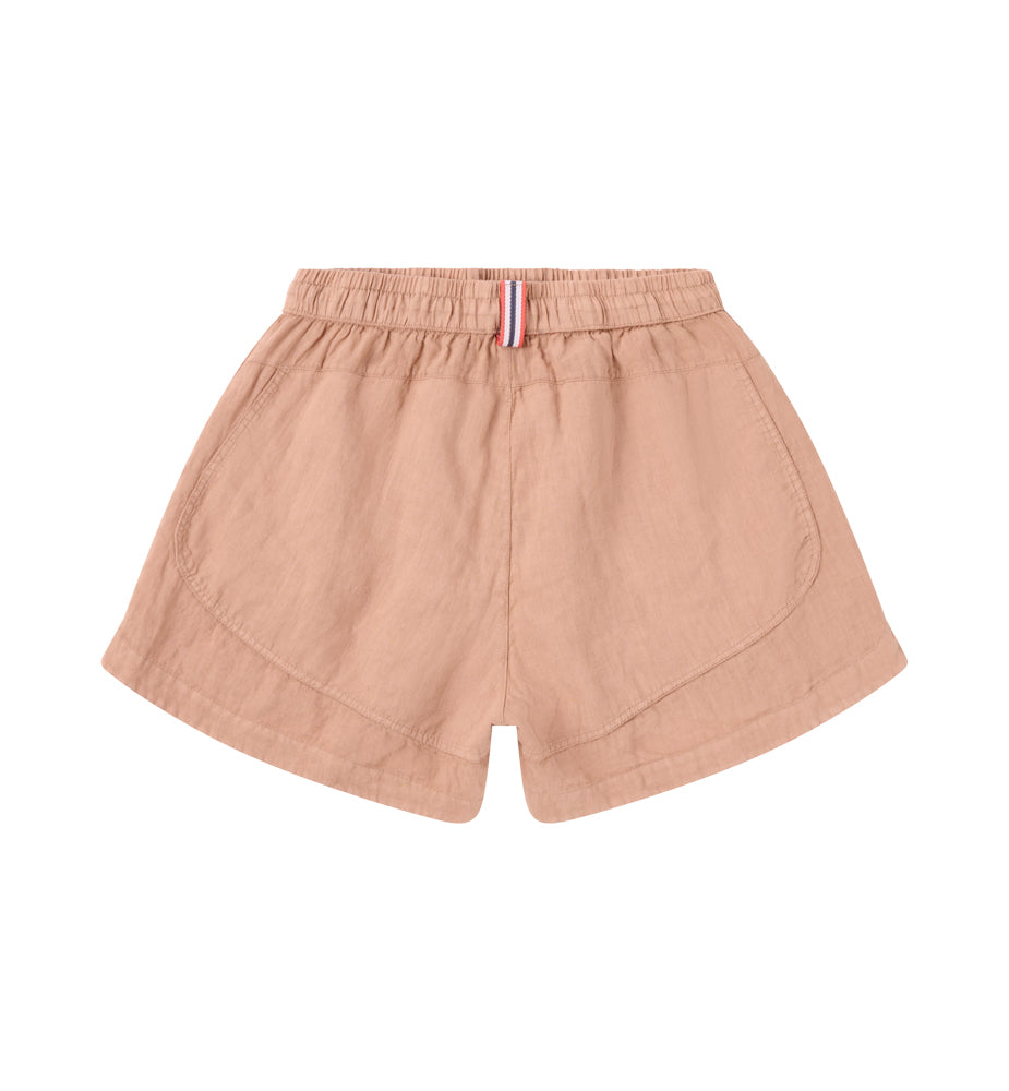 Amundsen Sports 3.5Incher Safari Linen Shorts Womens Apricot
