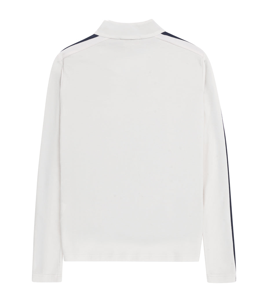 Amundsen Sports 5Mila Half Zip Womens White/Stripe