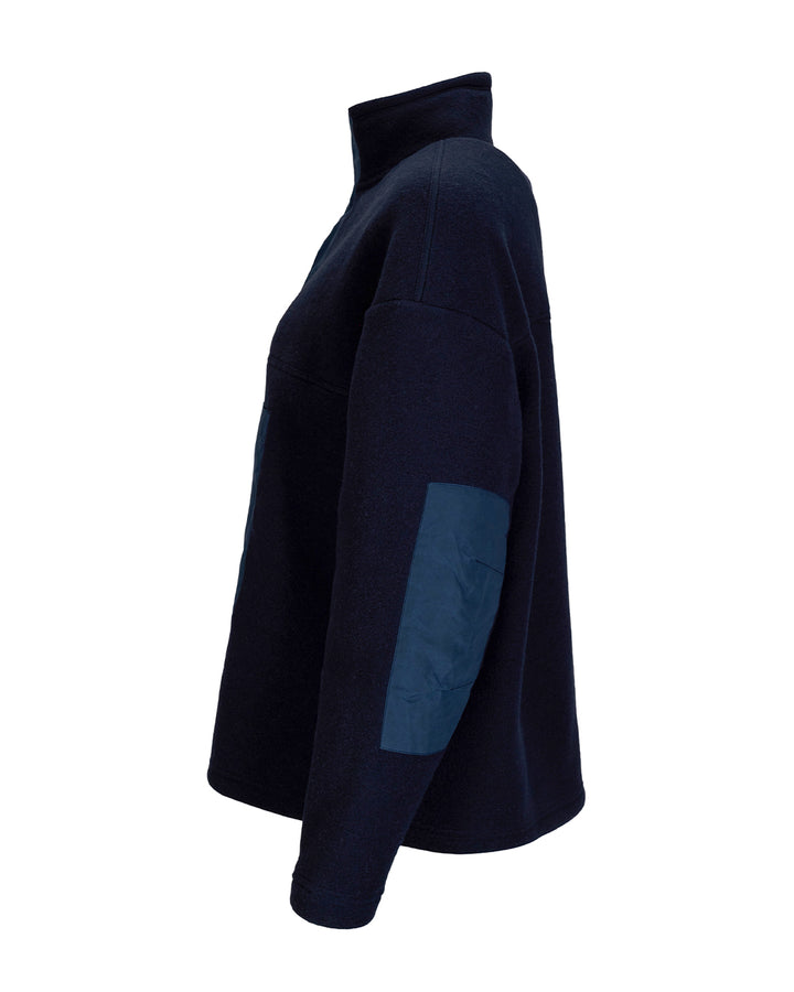 Amundsen Sports Vagabond Waxed Fleece Womens Navy/Navy