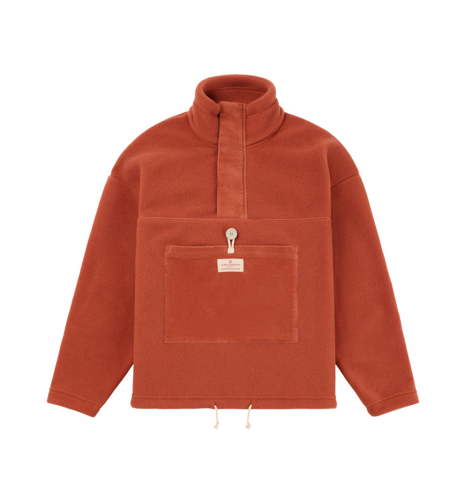 Amundsen Sports V-Bond Cord Fleece Womens Terra Red/Red